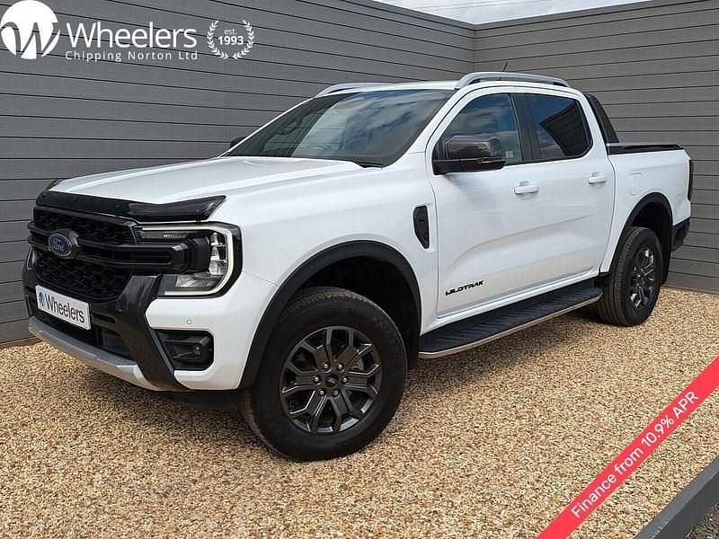 Frozen white (solid paint) Used 2023 Ford Ranger Wildtrack Pickup | £31,990 (Super price) - Image 1/4