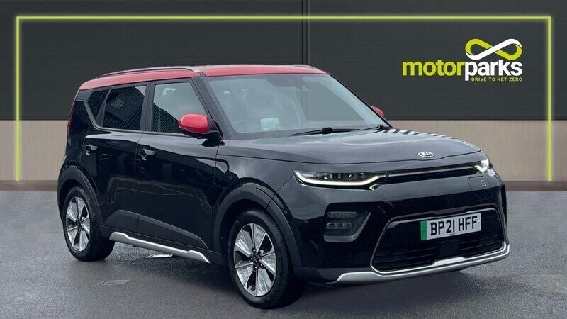 Black Used 2021 Kia Soul EV First Edition SUV | £11,500 (Good price) - Image 1/4