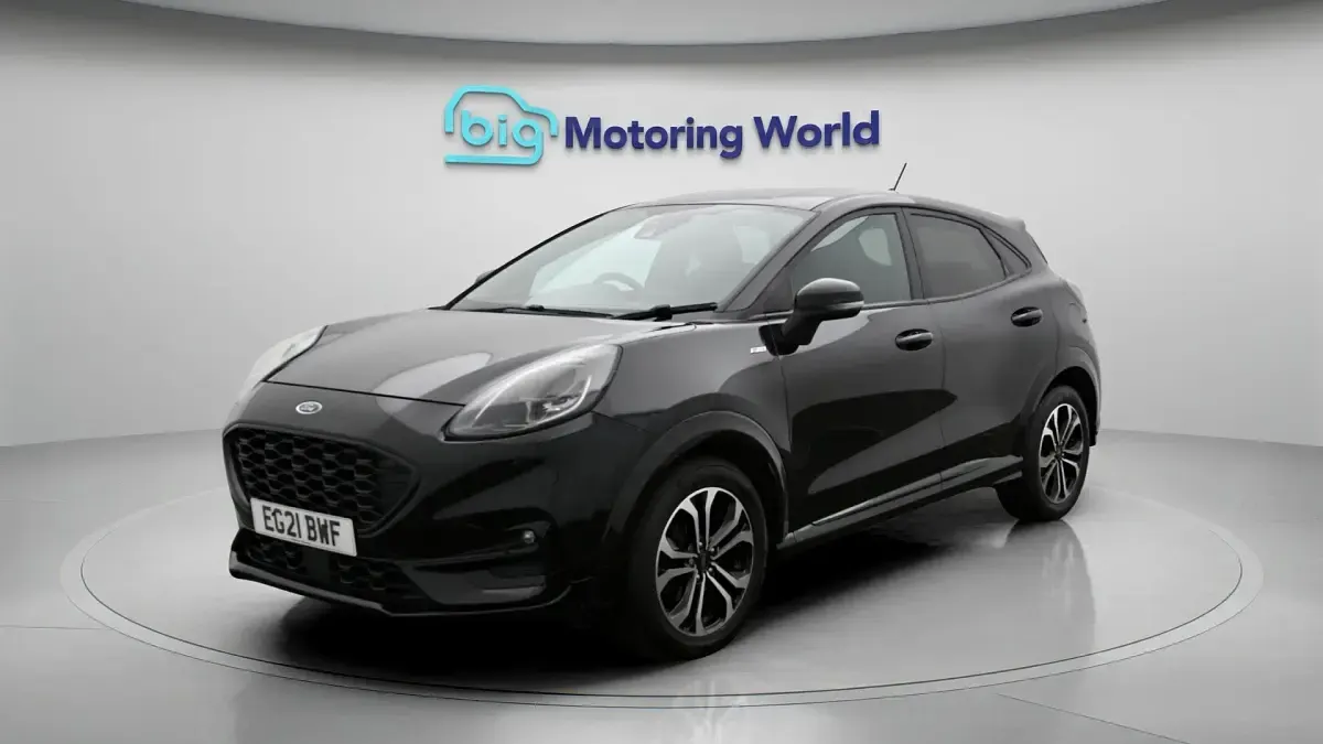Used Ford Puma ST-Line 125 HP (91 kW) 2021 Black SUV