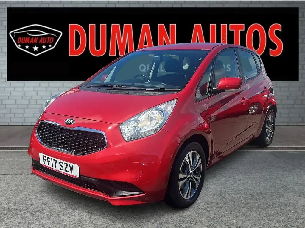 Used Kia Venga 123 HP (90 kW) 2017 Red Hatchback