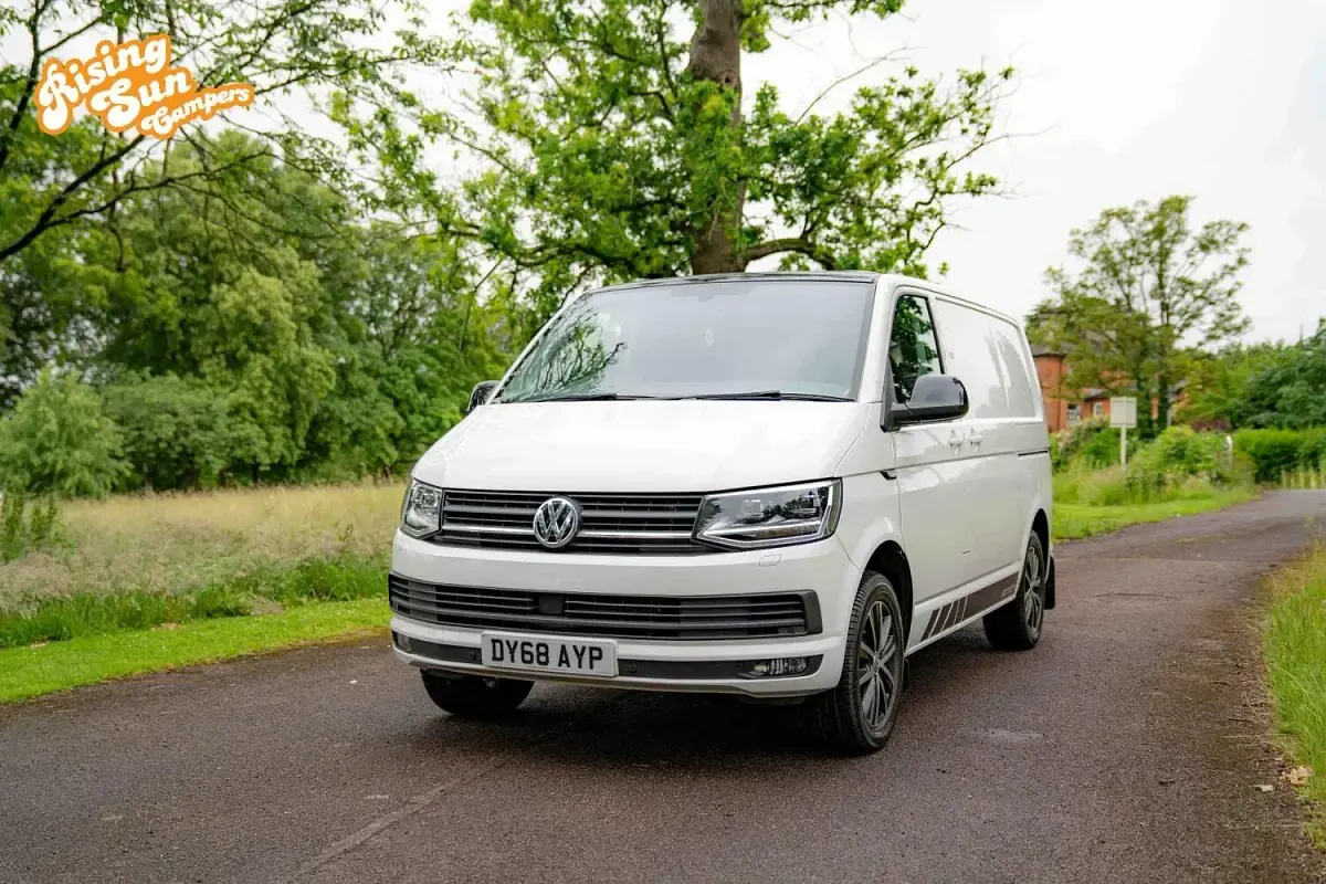 Used VW T6 Edition 148 HP (108 kW) 2018 White Van