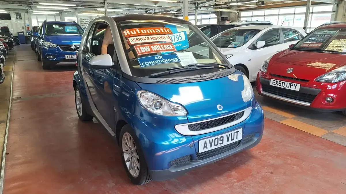 Usado Smart ForTwo Coupé Passion 2009 Azul Coupé