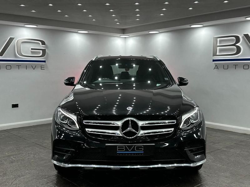 Used Mercedes GLC220 AMG line 170 HP (125 kW) 2018 Black Estate