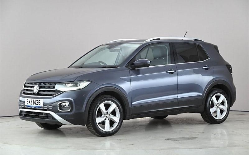 Usado VW T-Cross SEL 110 HP (80 kW) 2022 Cinzento SUV