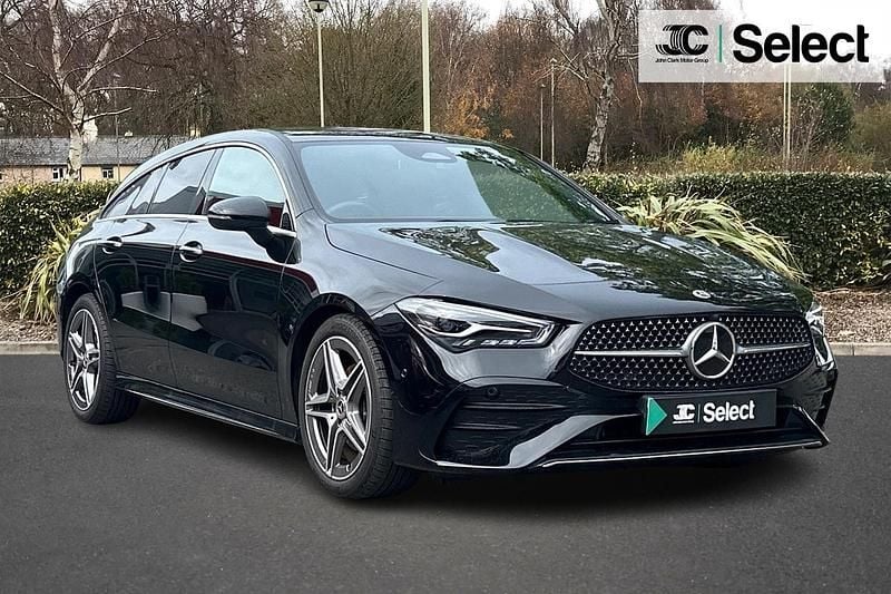 Black Used 2023 Mercedes CLA180 Shooting Brake Executive Estate | £26,300 - Image 1/4
