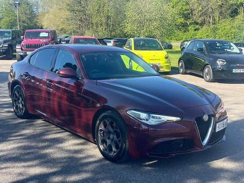 Used Alfa Romeo Giulia Super 280 HP (205 kW) 2018 Red Sedan