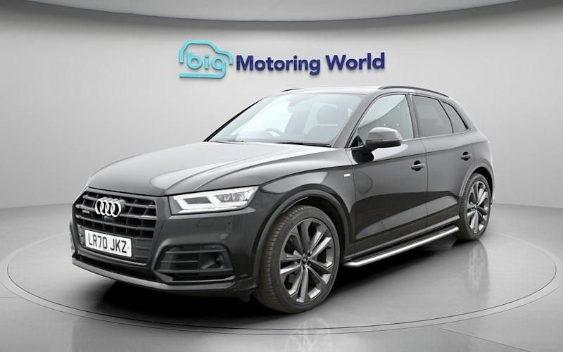 Used Audi Q5 190 HP (139 kW) 2020 Black SUV