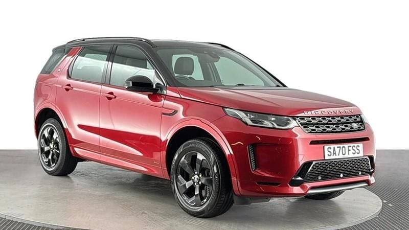 Used Land Rover Discovery Sport SE Dynamic 200 HP (147 kW) 2020 Red SUV