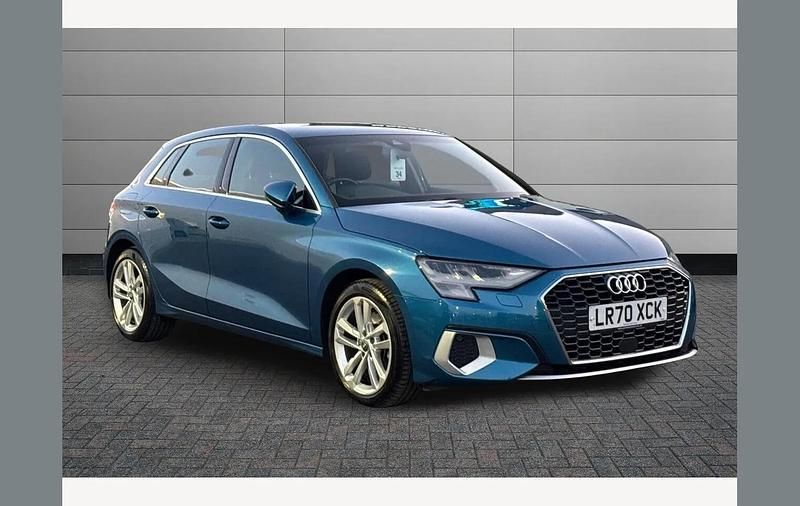 Atoll blue Used 2020 Audi A3 Sport Hatchback | £16,650 (Fair price) - Image 1/4