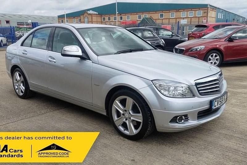 Silver Used 2008 Mercedes C220 Elegance Sedan | £2,957 (Good price) - Image 1/1