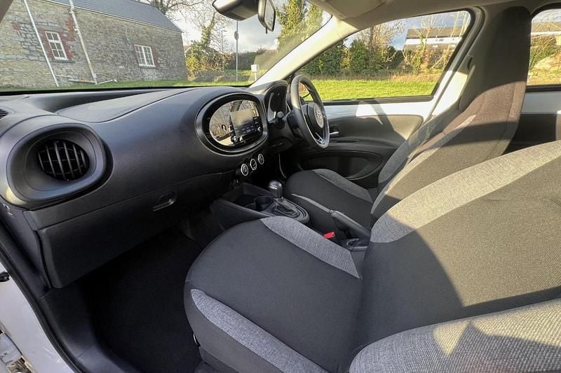 White Used 2023 Toyota Aygo PURE Hatchback | £12,791 (Good price) - Image 1/4