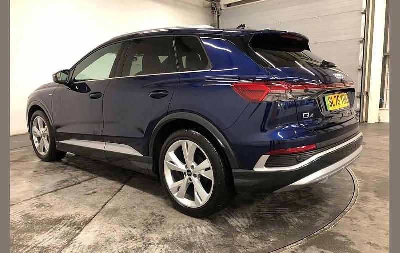Used Audi Q4 e-tron S-Line 245 kW (334 HP) 2025 Blue SUV