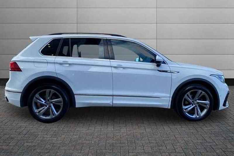 Used VW Tiguan R-line Edition 150 HP (110 kW) 2022 White SUV