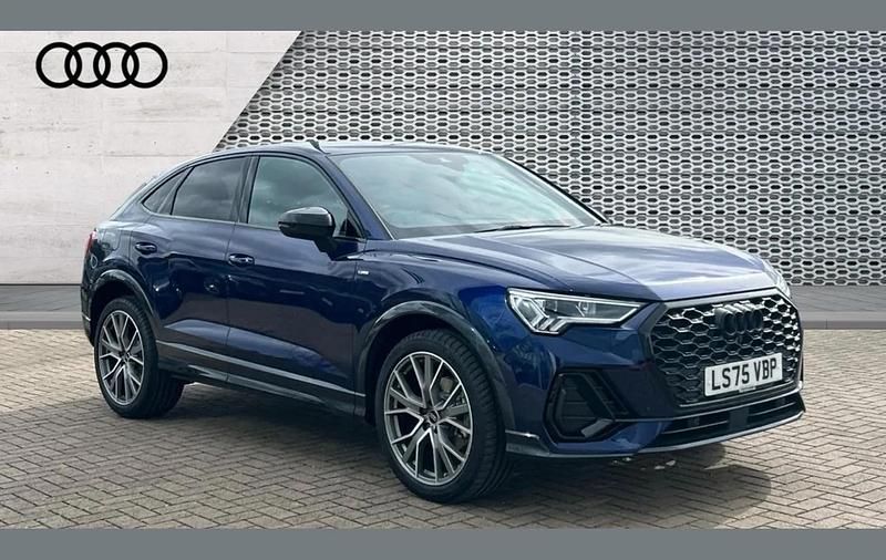 Used Audi Q3 Black Edition 150 HP (110 kW) 2025 Blue SUV