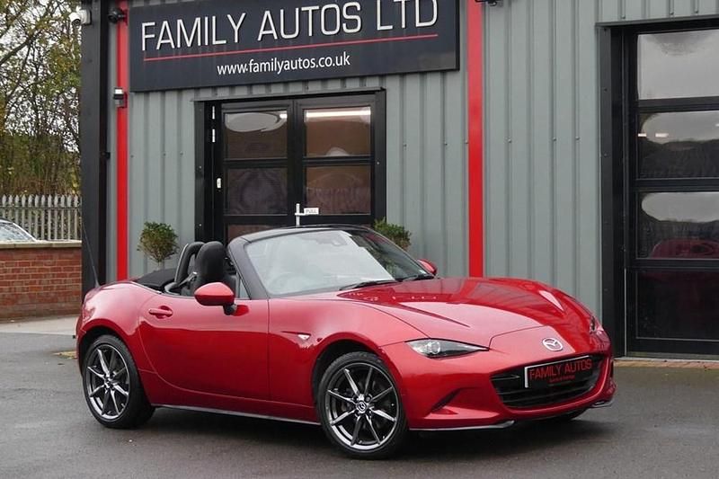 Red Used 2016 Mazda MX5 Inclusive Cabriolet | £12,500 (Good price) - Image 1/1