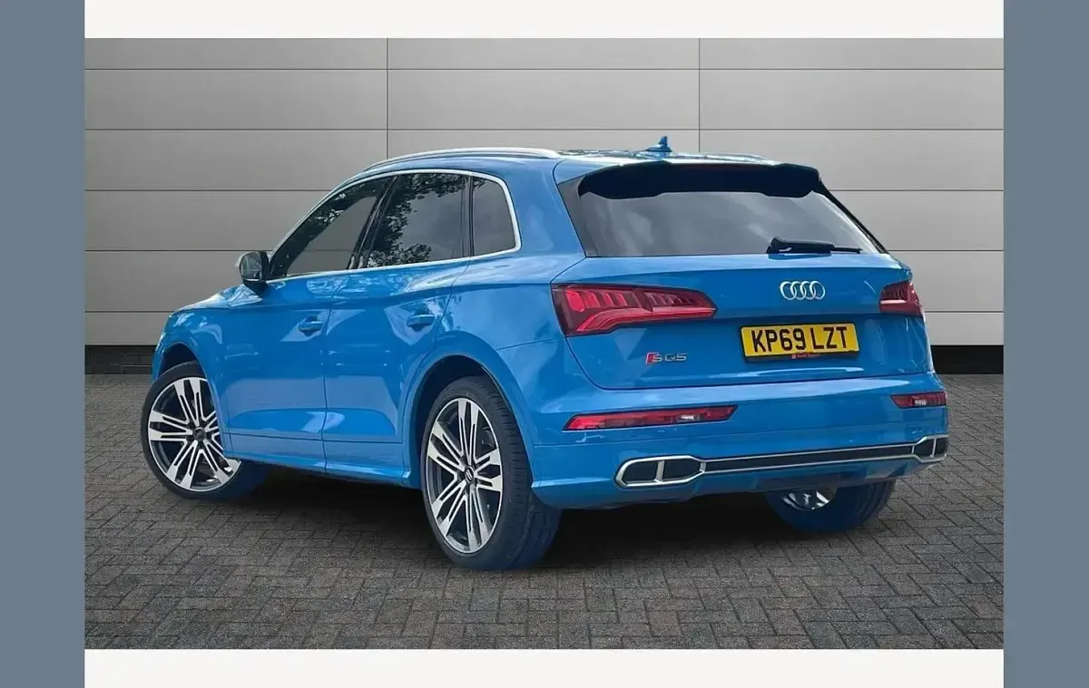 Begagnad Audi SQ5 S-Line 347 HK (255 kW) 2019 Blå SUV