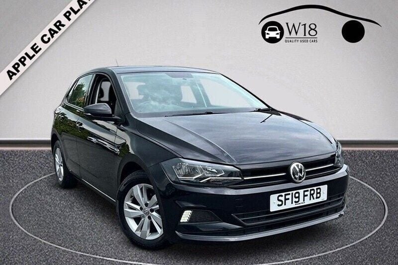 Black Used 2019 VW Polo SE Hatchback | £11,495 (Good price) - Image 1/1