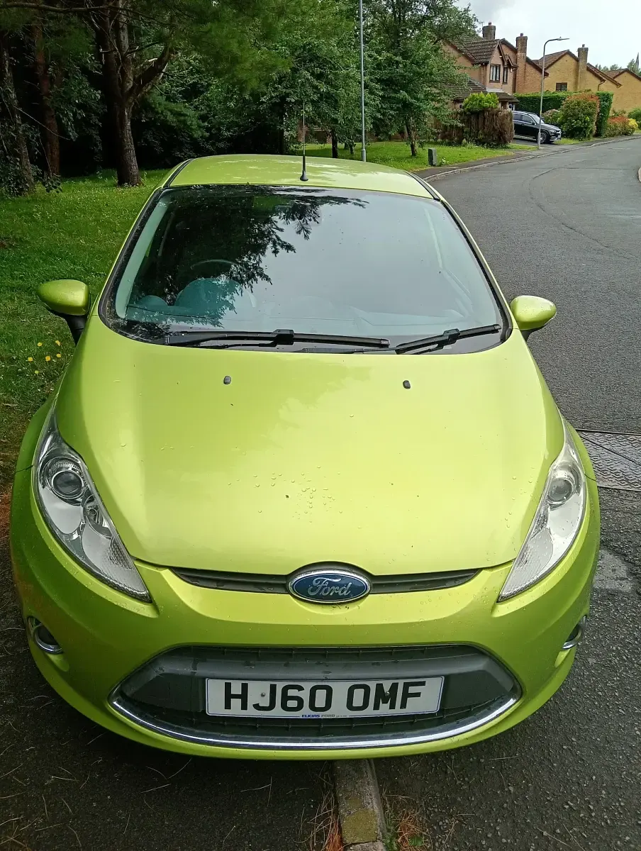 Used Ford Fiesta Titanium 2010 Green Hatchback