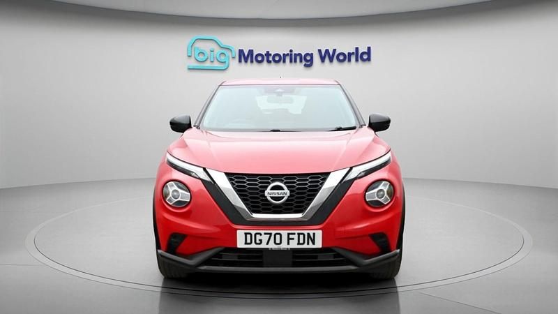 Used Nissan Juke Acenta 113 HP (83 kW) 2021 Red SUV