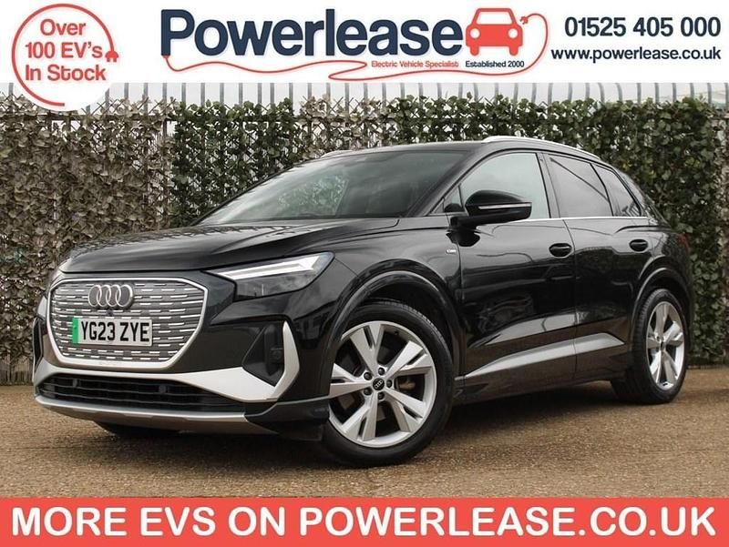 Used Audi Q4 e-tron S-Line 125 kW (170 HP) 2023 Black SUV