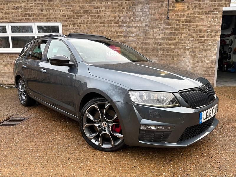 Grey Used 2016 Skoda Octavia vRS Estate | £7,995 (Good price) - Image 1/4