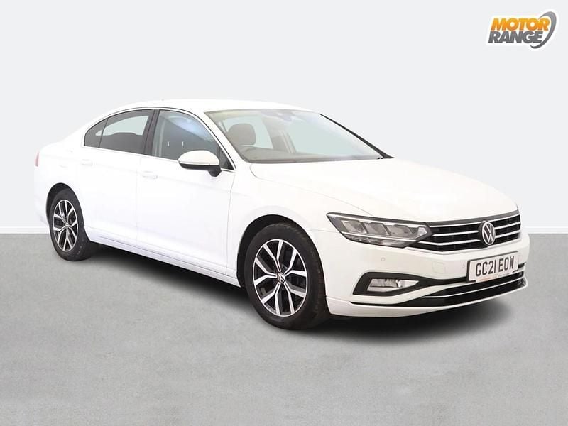 White Used 2021 VW Passat SEL Sedan | £17,295 (Fair price) - Image 1/4