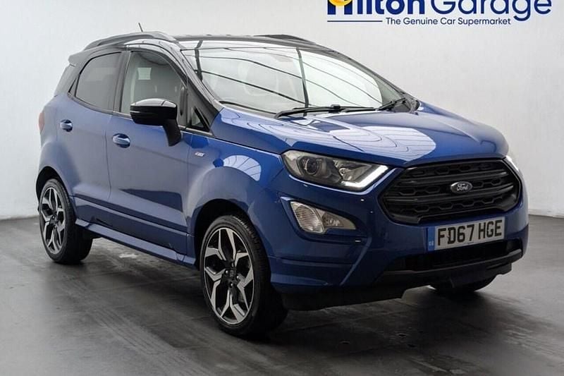 Blue Used 2018 Ford Ecosport ST-Line SUV | £8,950 (Good price) - Image 1/1