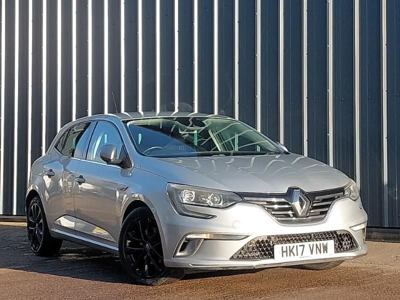 Silver Used 2017 Renault Mégane GT Line GT-Line Hatchback | £7,998 (Fair price) - Image 1/4