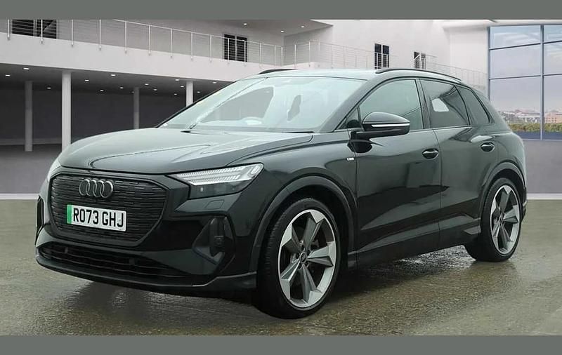 Used Audi Q4 e-tron Black Edition 219 kW (299 HP) 2023 Black SUV