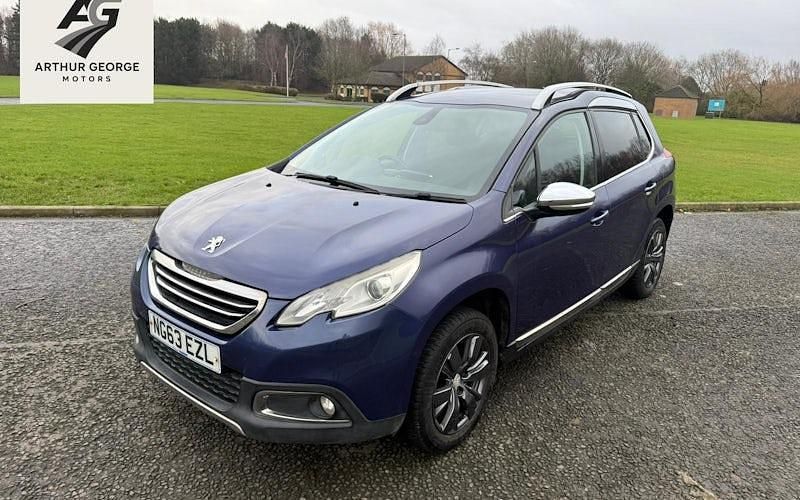 Used Peugeot 2008 Allure 82 HP (60 kW) 2014 Blue SUV