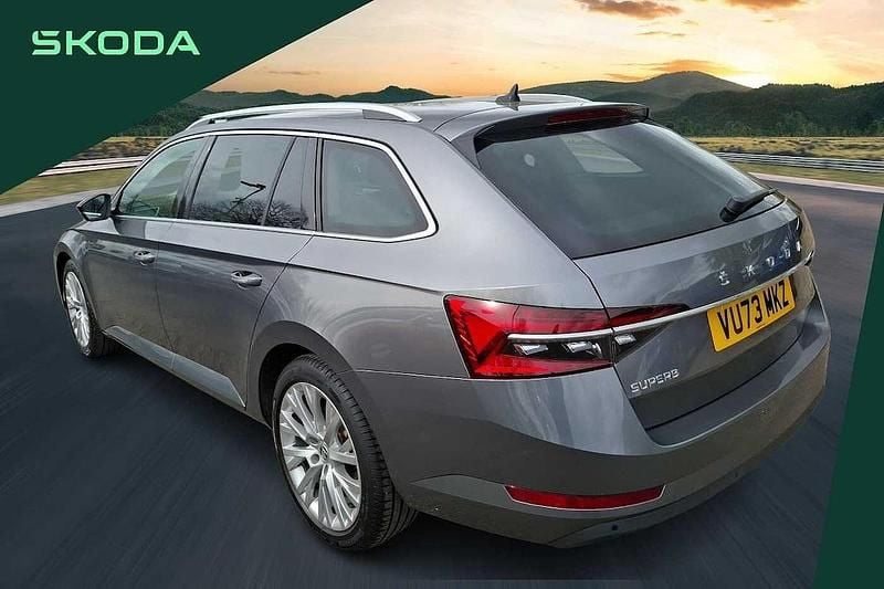 Used Skoda Superb SE L 150 HP (110 kW) 2023 Grey Estate
