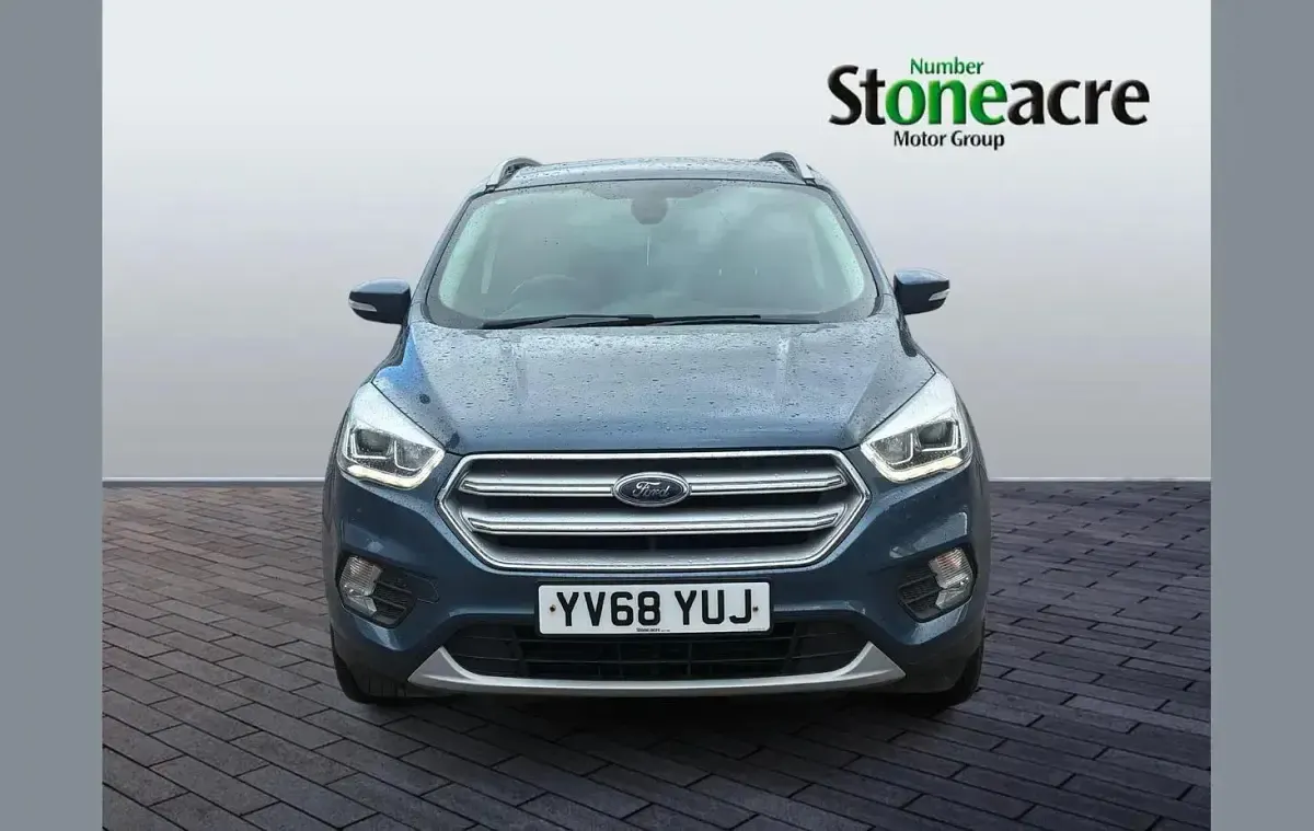 Used Ford Kuga Titanium 150 HP (110 kW) 2019 Blue SUV