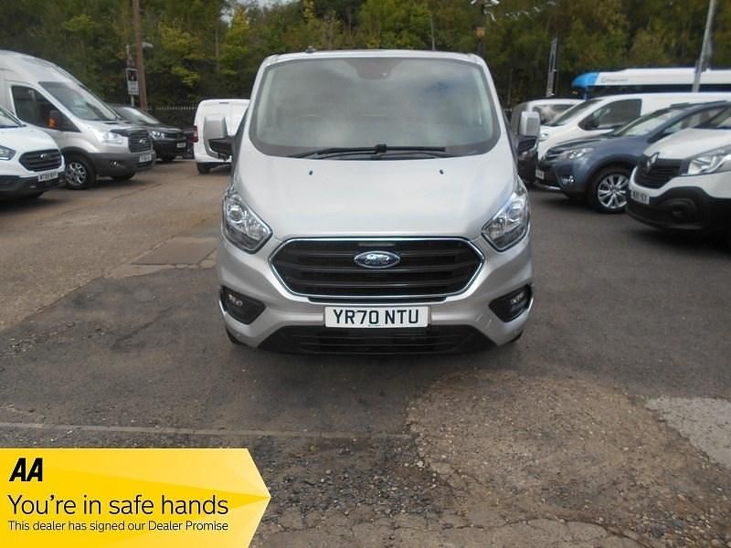 Silver Used 2020 Ford Transit Custom Limited | £12,499 (Fair price) - Image 1/4