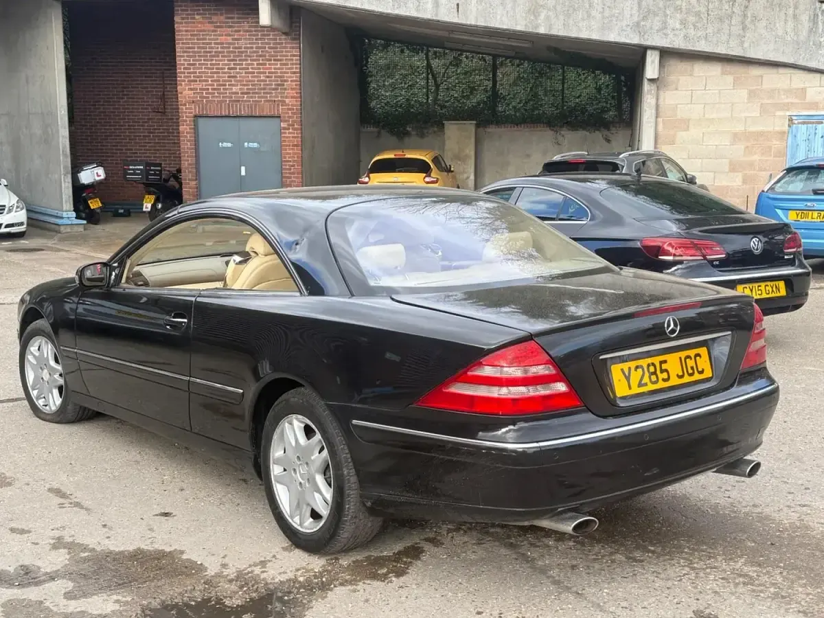 Used Mercedes CL500 2001 Black Coupe