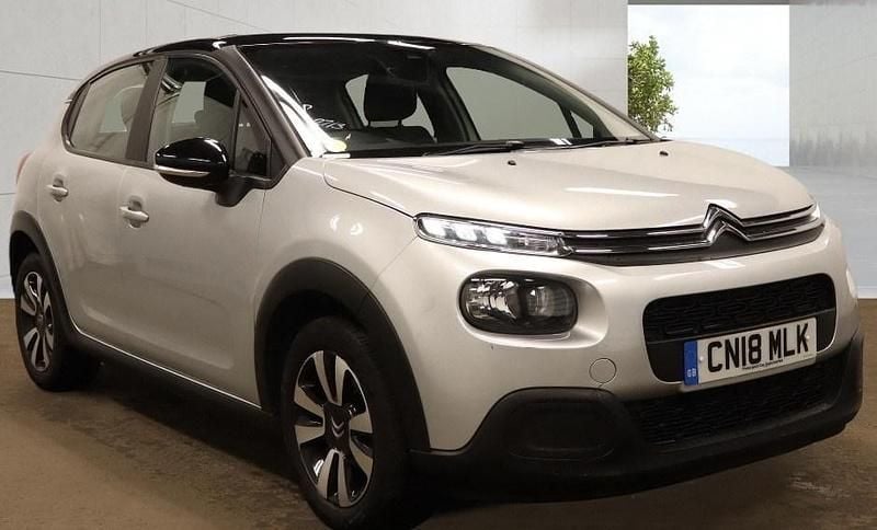 Used Citroën C3 Feel 2018 Silver Hatchback