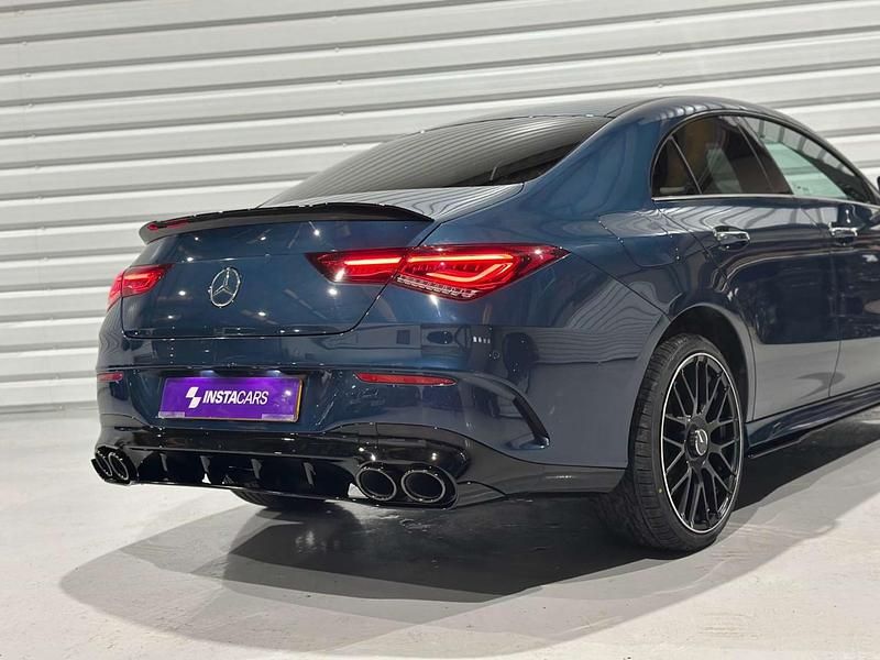 Used Mercedes CLA250 AMG Line Premium 2021 Blue Sedan