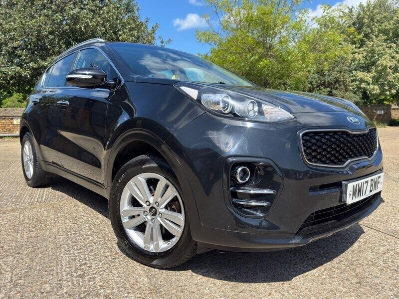 Black Used 2017 Kia Sportage 2 SUV | £9,495 (Fair price) - Image 1/3