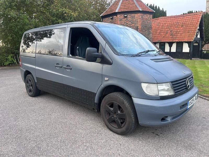 Blue Used 1999 Mercedes Vito MPV | £3,495 - Image 1/4
