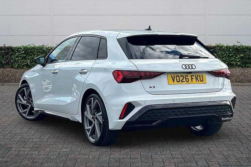 Used Audi A3 Black Edition 2026 Glacier white, metallic Hatchback