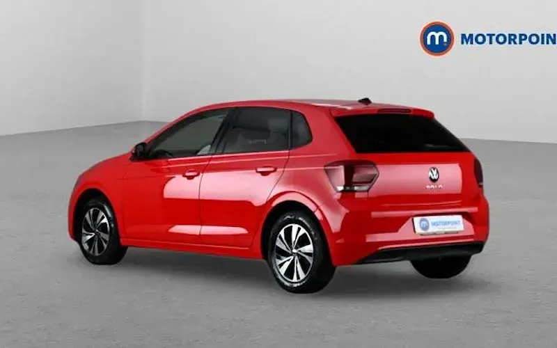 Used VW Polo Match 80 HP (58 kW) 2021 Red Hatchback