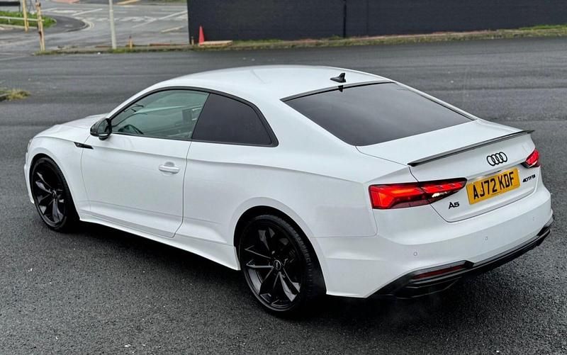 Used Audi A5 S-Line 2022 White Coupe