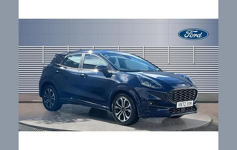 Blue Used 2022 Ford Puma Gen-E ST-Line SUV | £16,154 - Image 1/4