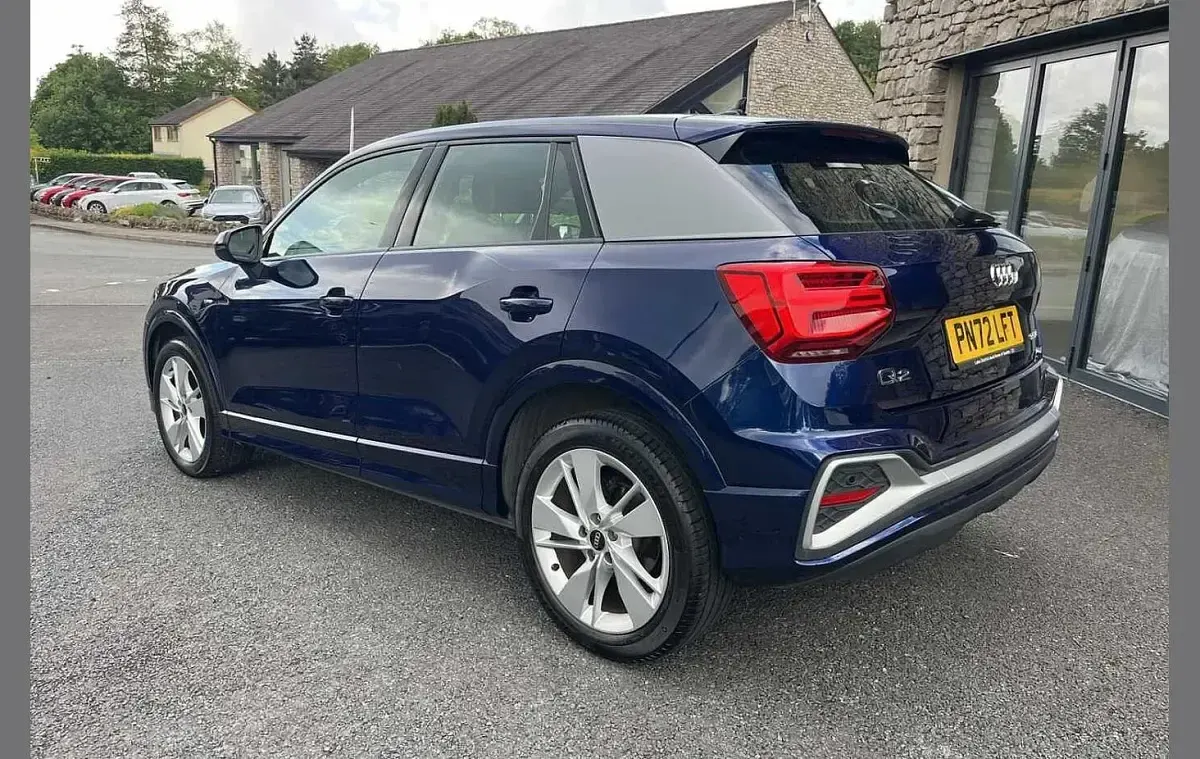 Used Audi Q2 S-Line 147 HP (108 kW) 2022 Blue SUV