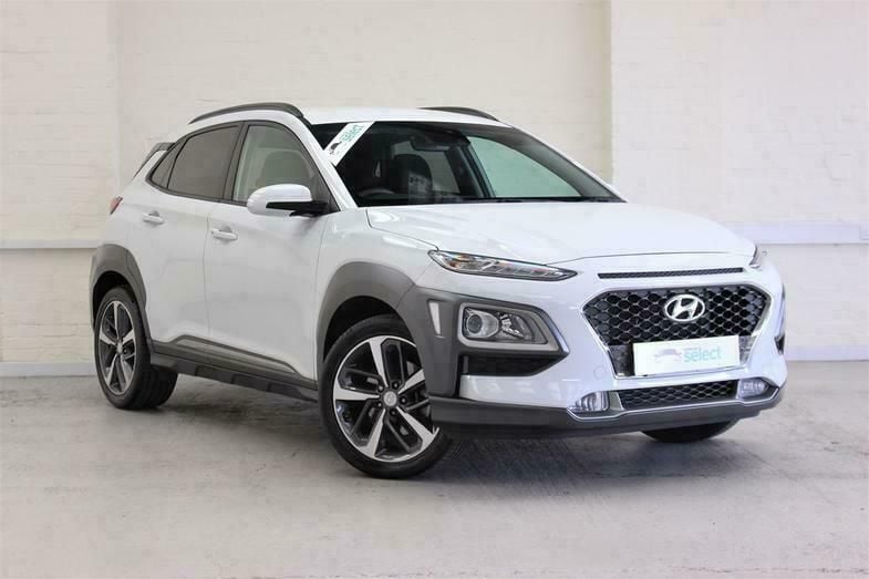 Used Hyundai Kona Premium 120 HP (88 kW) 2019 White SUV
