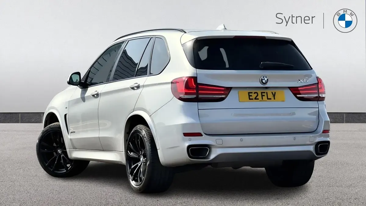 Used BMW X5 M Sport 254 HP (186 kW) 2017 Silver SUV