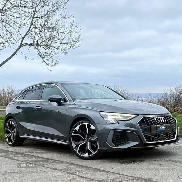 Used Audi A3 S-Line 2021 Grey Hatchback