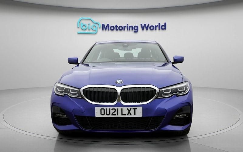 Used BMW 330e M Sport 292 HP (214 kW) 2021 Blue Sedan