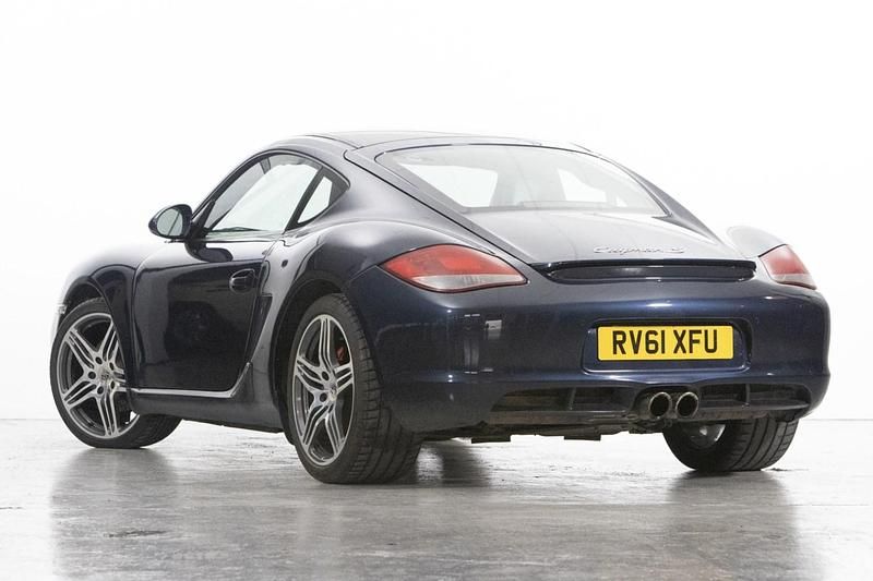 Used Porsche Cayman 2011 Blue Coupe