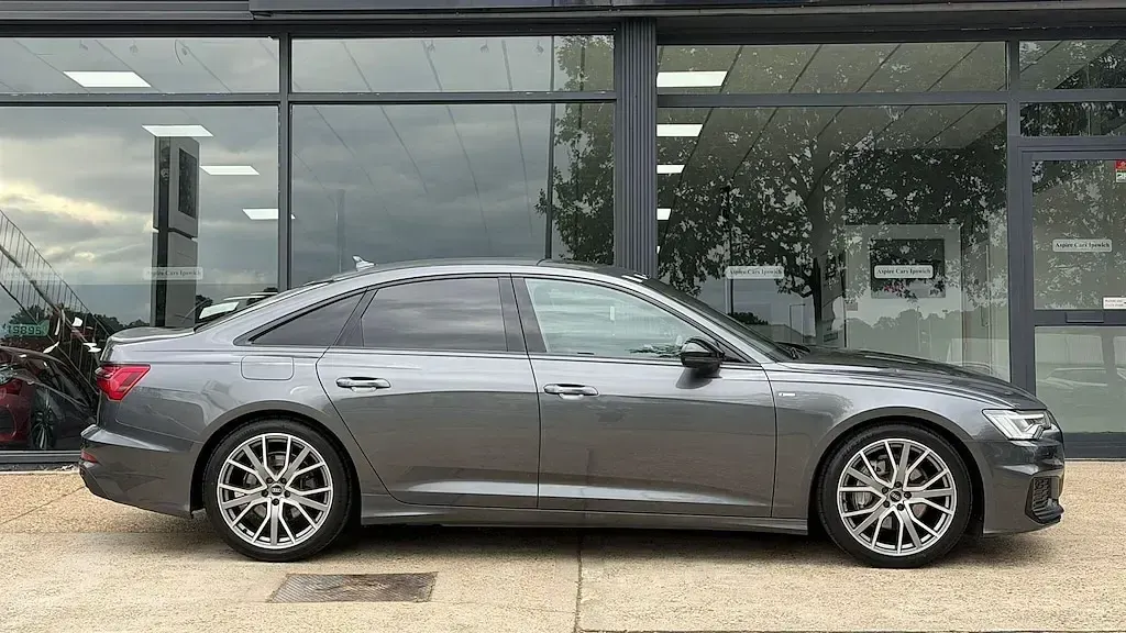 Used Audi A6 Black Edition 2022 Grey Sedan