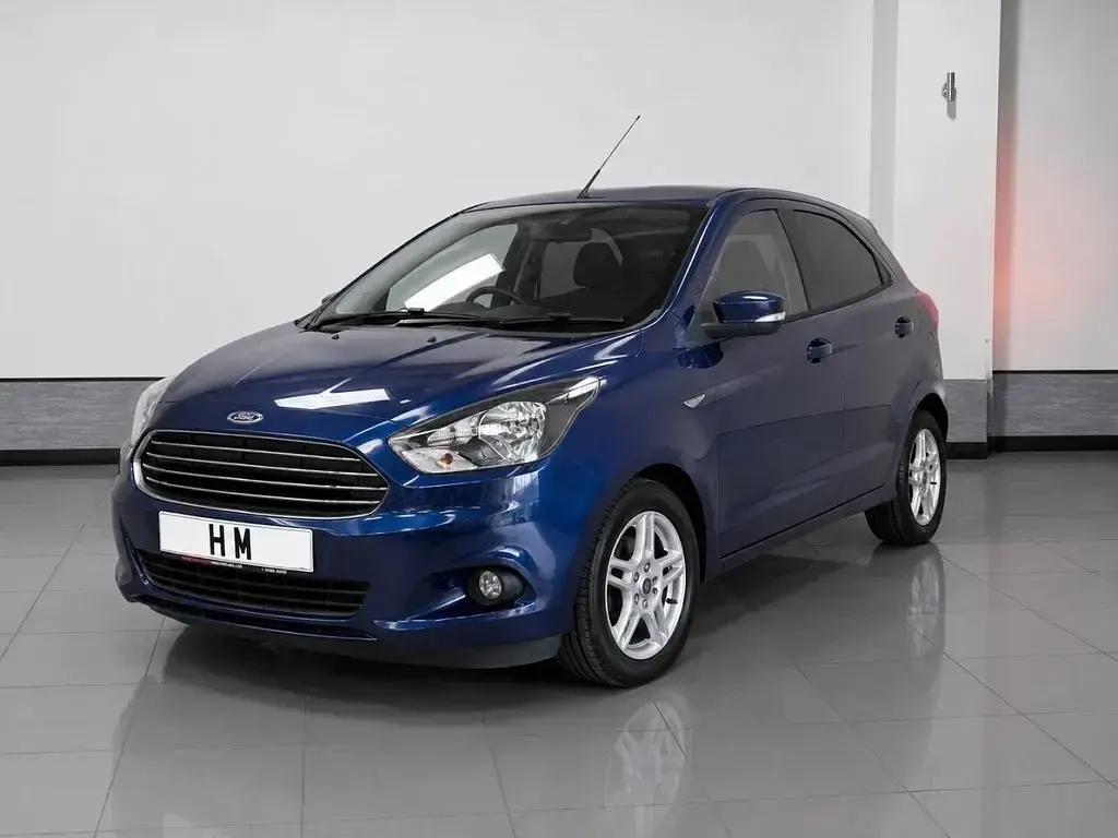 Used Ford Ka Plus Zetec 85 HP (62 kW) 2016 Blue Hatchback